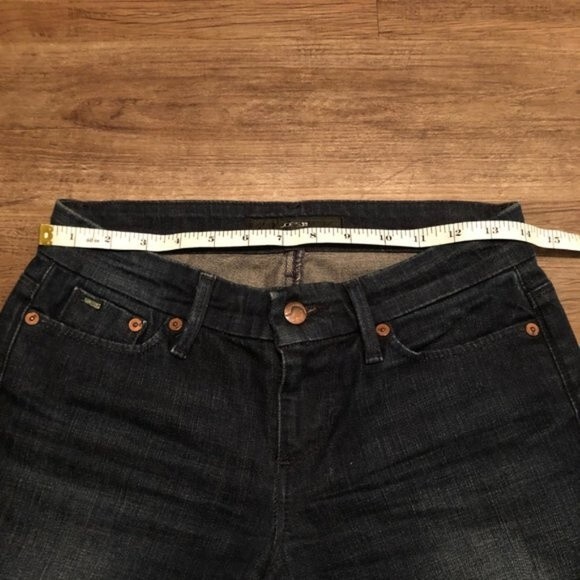 Joe's Jeans "Provocateur" Bootcut Boot Cut Jeans Size 25 Dark Blue Denim Quilted - Picture 7 of 8